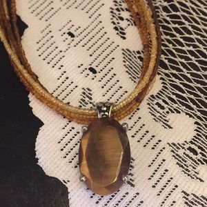 Beaded topaz Necklace